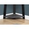 Monarch Specialties Bookshelf, Bookcase, Etagere, Corner, 5 Tier, 72"H, Office, Bedroom, Laminate, Grey, Black I 2750 - alternate 2